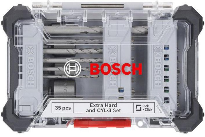 8004257952 - Detailbild4_Bohrer-Bit-Set Extra Hard CYL-3 35tlg. L.25-150mm PH/PZ/SL/HEX/TH BOSCH