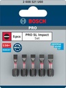 8004257957 - Detailbild4_Bit-Set PRO PRO Slotted Impact 5tlg. L.25mm SL4.5, 2xSL5.5, SL5.5, SL6.5 BOSCH