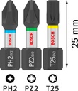 8004257961 - Detailbild2_Bit-Set PRO PRO Nutsetter Impact 25tlg. L.25mm PH/PZ/T BOSCH