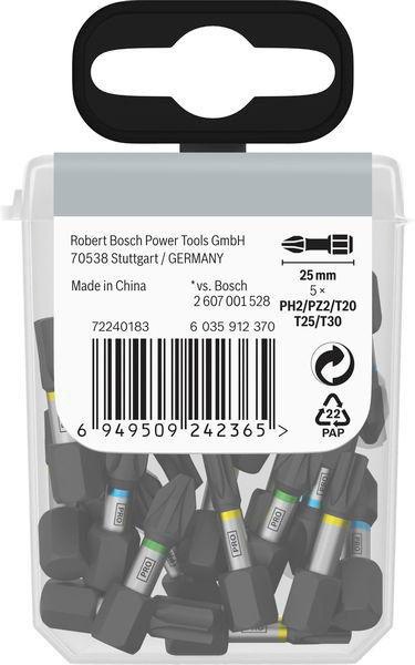 8004257961 - Detailbild3_Bit-Set PRO PRO Nutsetter Impact 25tlg. L.25mm PH/PZ/T BOSCH