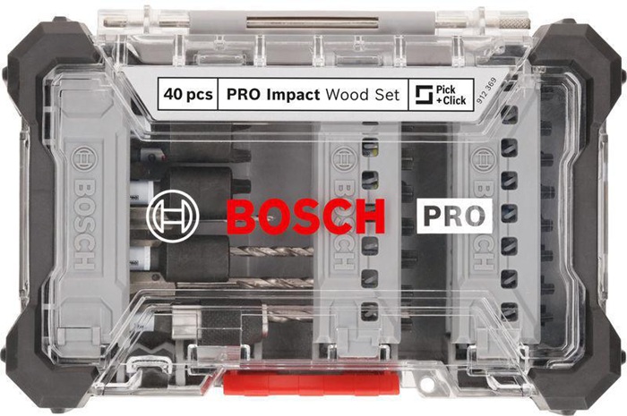 8004257968 - Detailbild4_Bohrer-Bit-Set PRO Impact 40tlg. m.Holzbohrern BOSCH