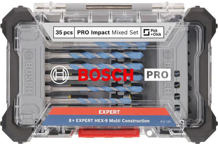 8004257969 - Detailbild_Bohrer-Bit-Set PRO Impact Multi Construction 35tlg. BOSCH