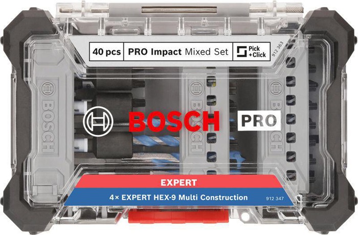 8004257971 - Detailbild_Bohrer-Bit-Set PRO Impact Multi Construction 40tlg. BOSCH