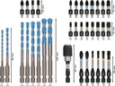 8004257972 - Detailbild_Bohrer-Bit-Set PRO Multi Construction 35tlg. BOSCH