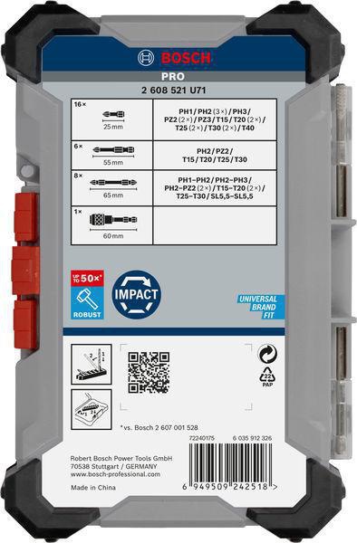 8004257975 - Detailbild4_Schrauberbit-Set PRO Impact 31tlg. BOSCH