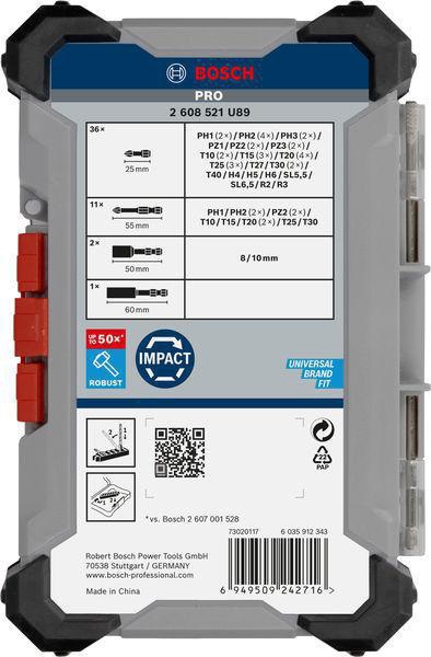 8004257984 - Detailbild4_Schrauberbit-Set PRO Impact 50tlg. BOSCH
