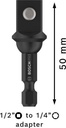 8004257986 - Detailbild3_Steckschlüssel-Adapter PRO L.50mm Abtri.1/2Zoll Außen-4kt Aufn.1/4Zoll Außen-6kt