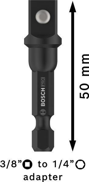 8004257988 - Detailbild3_Steckschlüssel-Adapter PRO L.50mm Abtr.3/8Zoll Außen-4kt Aufn.1/4Zoll Außen-6kt