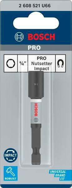 8004257990 - Detailbild_Steckschlüssel-Set PRO PRO Nutsetter Impact 2tlg. L.65mm SW 1/4Zoll BOSCH