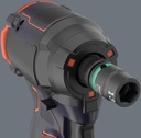 8004261486 - Detailbild_Werkzeugmodul 9724 16-tlg.Schaumstoff,2farbig Knarre,14Steckschlüsseleins.,Verl.