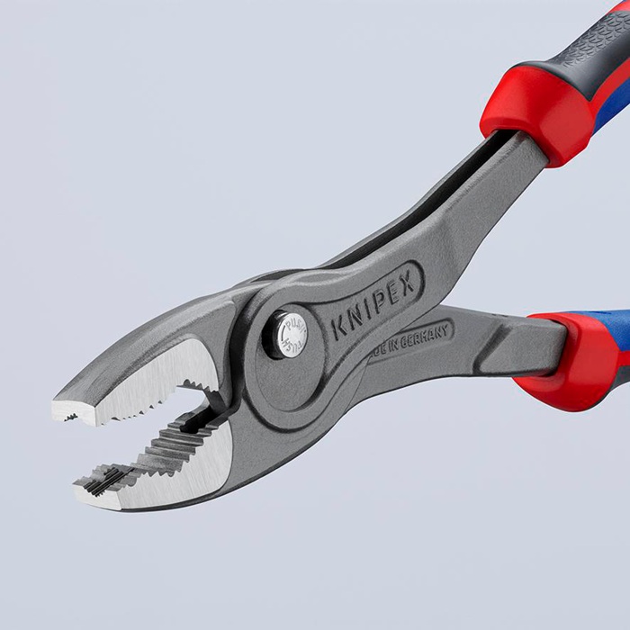 8004275744 - Detailbild_Frontgreifzange TwinGrip L.250mm pol.Comfort-Griff schwarz atram.KNIPEX