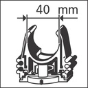 8004726814 - Detailbild2_Rohrclip PRO EPC 40mm BOSCH
