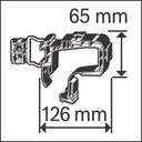 8004726816 - Detailbild_Sammelhalter PRO EPH 40 Leitungen 3x1,5mm2 BOSCH