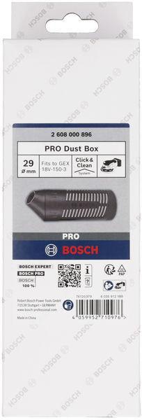 8004726821 - Detailbild_Staubbox PRO f.Exzenterschleifer GEX 18V-150-3 BOSCH