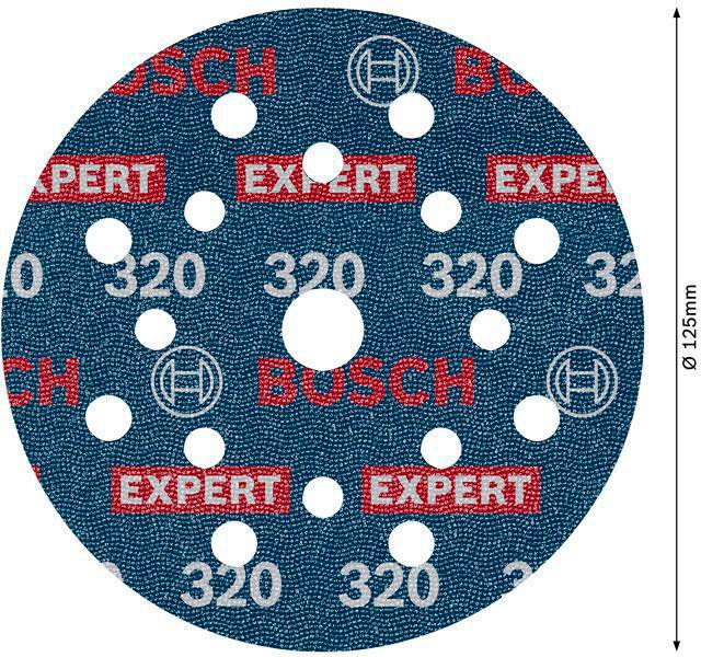 8004726962 - Detailbild_Folienschleifscheibe EXPERT O780 D.125mm Körnung 320 BOSCH