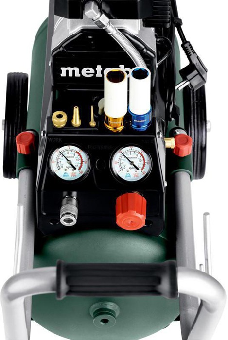 8004738063 - Detailbild_Kompressor Basic 220-24 OF Silent 220l/min 8bar 1,1 kW 24l METABO
