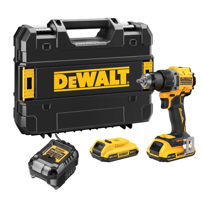 8004851614 - Detailbild5_Akku-Bohrschrauber DCD794D2T-QW 18V 2Ah 1,5-13mm DEWALT