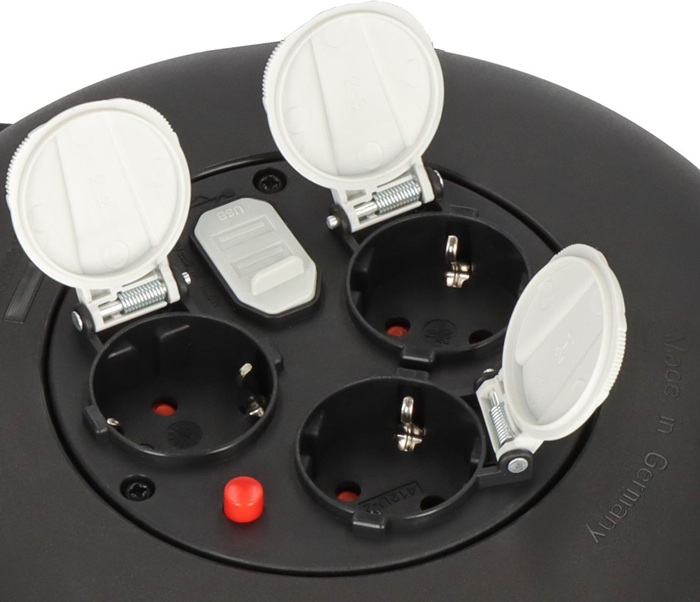 8004865614 - Detailbild_Kabelbox Vario Line VL2-X 10m PVC 1,5mm² 3 Ku.IP20 BRENNENSTUHL
