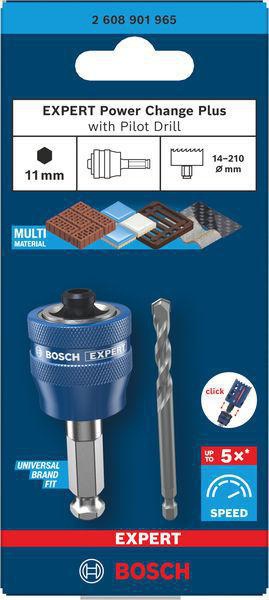 8004962137 - Detailbild4_Adapter EXPERT Power Change Plus Hex 11 TCT-Bohrer f.Lochsägen