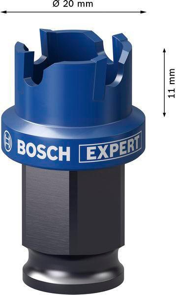 8004962189 - Detailbild5_Lochsäge EXPERT Sheet Metal D.20mm Schnitt-T.5mm Power Change Plus BOSCH