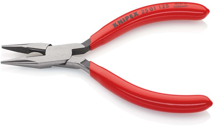 4000794080 - Detailbild_Flachrundzange L.125mm flach/rund ger.pol.Ku.-Überzug KNIPEX