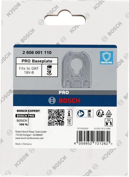 8004969022 - Detailbild_Grundplatte PRO Abm.118x93x7mm halbrund BOSCH
