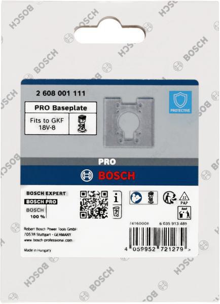 8004969023 - Detailbild2_Grundplatte PRO Abm.96x96x7mm quadratisch BOSCH