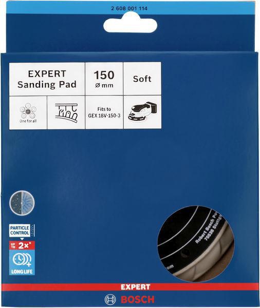 8004969029 - Detailbild3_Schleifteller EXPERT D.150mm weich Multiloch BOSCH