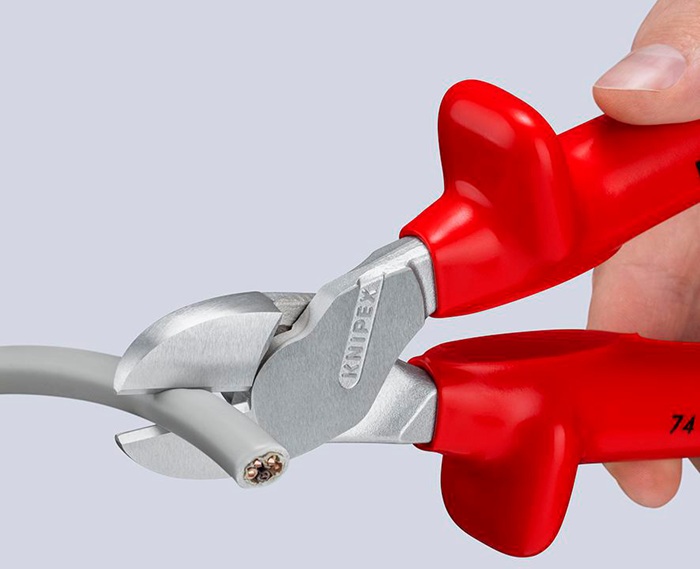 4000794249 - Detailbild_Kraftseitenschneider L.250mm VDE Form 0 tauchisol.KNIPEX