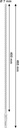 8004969139 - Detailbild_Hammerbohrer PRO Arbeits-L.400mm D.8,5mm L.465mm SDS plus-5X BOSCH