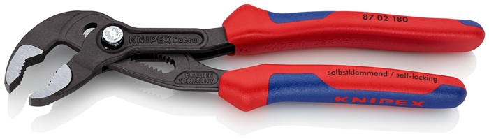4000794279 - Detailbild2_Wasserpumpenzange Cobra® L.180mm Spann-W.36mm pol.Mehrkomp.-Hülle KNIPEX