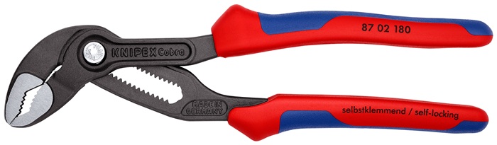 4000794279 - Detailbild3_Wasserpumpenzange Cobra® L.180mm Spann-W.36mm pol.Mehrkomp.-Hülle KNIPEX