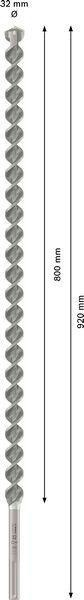 8004969152 - Detailbild4_Hammerbohrer PRO Arbeits-L.800mm D.32mm L.920mm SDS max-4 BOSCH
