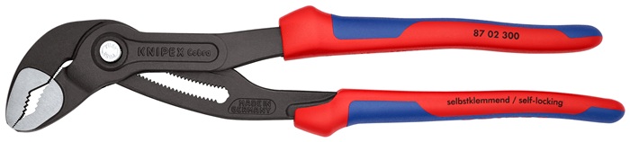 4000794281 - Detailbild3_Wasserpumpenzange Cobra® L.300mm Spann-W.60mm pol.Mehrkomp.-Hülle KNIPEX