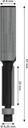 8004969248 - Detailbild4_Bündigfräser PRO D.6,4mm Arbeits-L.20mm Schaft 8mm BOSCH