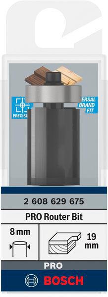 8004969250 - Detailbild_Bündigfräser PRO D.19mm Arbeits-L.25,4mm Schaft 8mm BOSCH