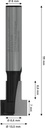 8004969258 - Detailbild_T-Nutfräser PRO D.8,6mm Arbeits-L.7mm B.13,5mm Schaft 8mm BOSCH