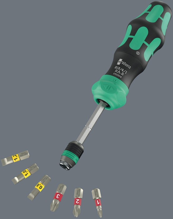 8004994741 - Detailbild_Magazinbithalter Kraftform Kompakt 20 RA-R 6-tlg.m.Tasche WERA