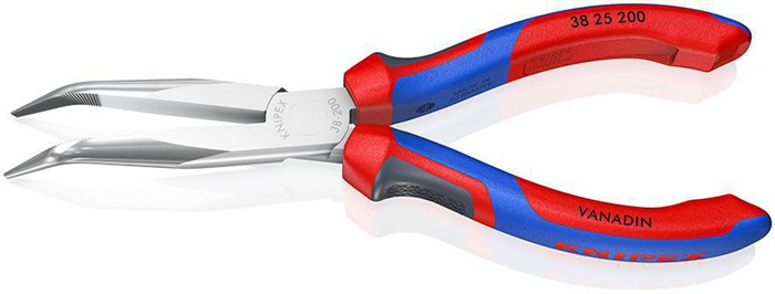 4000794570 - Detailbild5_Mechanikerzange L.200mm Form 2 40Grad gew.Comfort-Griff verchr.KNIPEX