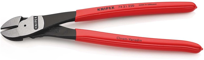 4000794619 - Detailbild2_Kraftseitenschneider L.250mm Form 2 Ku.-Überzug KNIPEX
