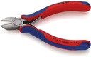 4000794625 - Detailbild_Seitenschneider L.125mm Form 1 Facette ja Kopf pol.Mehrkomp.-Hüllen KNIPEX
