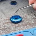 4000794716 - Detailbild3_Präzisionspinzette L.155mm 45Grad gew.verchr.KNIPEX