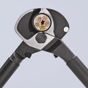 4000794740 - Detailbild_Kabelschere L.500mm Kopf brün.Mehrkomp.-Hüllen KNIPEX
