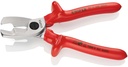 4000794743 - Detailbild_Kabelschere L.200mm Kopf verchr.VDE tauchisol.KNIPEX
