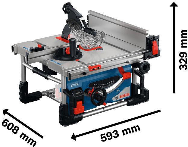 8005072082 - Detailbild_Akku-Tischkreissäge GTS 18V-70 18V Schnitt-H.90Grad 70mm Sägeblatt 216mm BOSCH