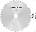 8005072200 - Detailbild4_Kreissägeblatt PRO Steel D.203mm Bohrung 25,4mm 36Z HB Schitt-B.2mm BOSCH