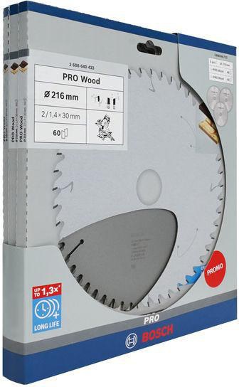 8005072210 - Detailbild4_Kreissägeblatt-Promopack Pro Wood D.216mm 3 St BOSCH