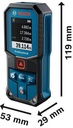 8005072218 - Detailbild3_Laserentfernungsmesser GLM 40-31 0,05-40,00m ± 1,5mm IP 65 BOSCH
