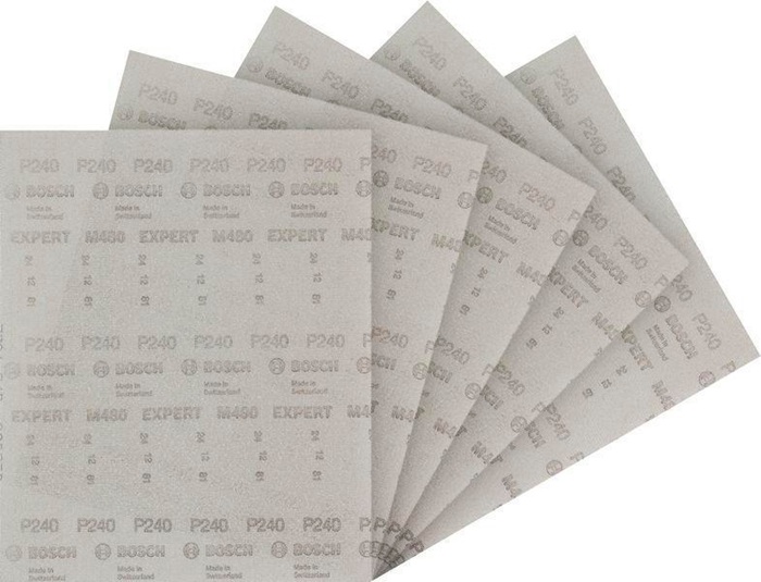 8005072252 - Detailbild_Schnleifnetz EXPERT M480 Abm.230x280mm K240 5 St BOSCH