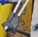 4000795095 - Detailbild_Kabelschneider Gesamt-L.680mm 100 (960 mm²)mm brün.Mehrkomp.-Hüllen KNIPEX